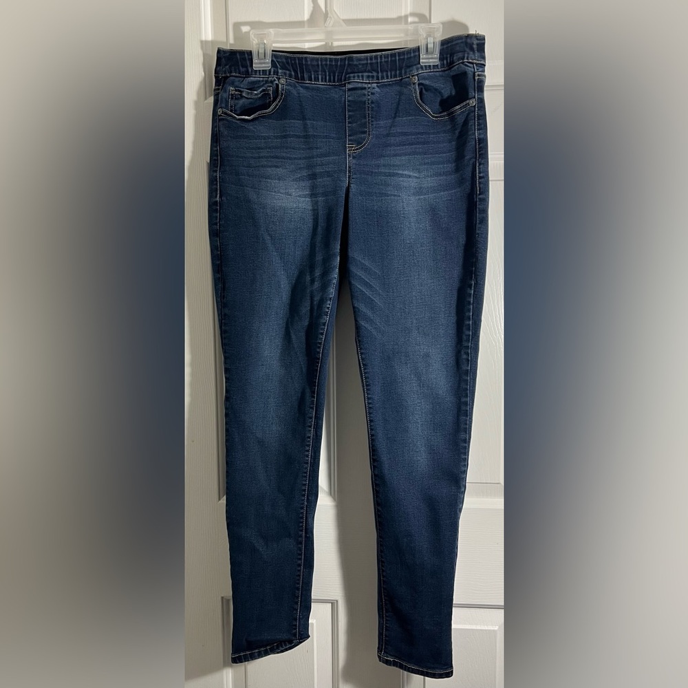 Maurice’s High Rise Pull On Stretch Skinny Jeans